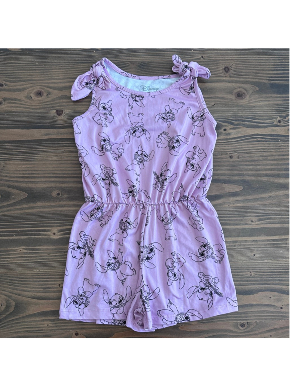 Disney Stitch Romper Girls S Purple Lilo & Stitch Summer Outfit